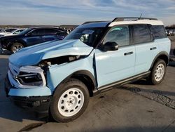 Salvage cars for sale at Grand Prairie, TX auction: 2024 Ford Bronco Sport Heritage