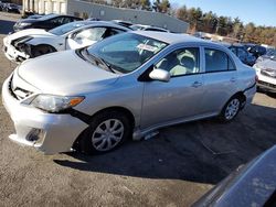 Salvage cars for sale at Exeter, RI auction: 2013 Toyota Corolla Base