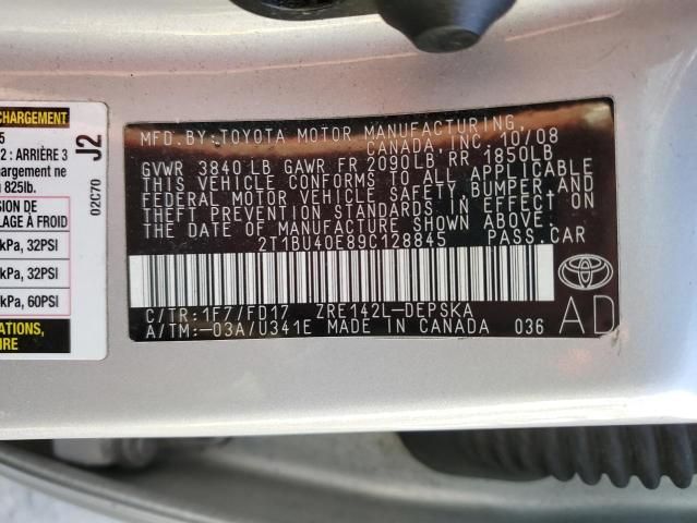 2009 Toyota Corolla Base