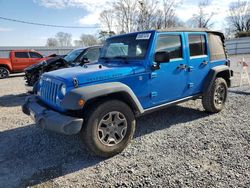 Jeep Wrangler Unlimited Rubicon salvage cars for sale: 2016 Jeep Wrangler Unlimited Rubicon