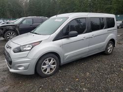 Ford Transit Connect xlt salvage cars for sale: 2015 Ford Transit Connect XLT