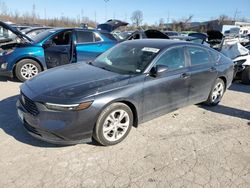 Salvage cars for sale at Bridgeton, MO auction: 2023 Honda Accord LX