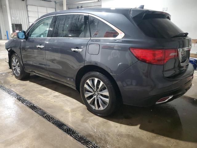 2016 Acura MDX Technology