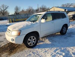 Salvage cars for sale at Wichita, KS auction: 2006 Toyota Highlander Limited