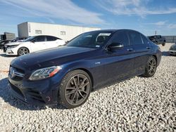 Salvage cars for sale at Taylor, TX auction: 2020 Mercedes-Benz C 43 AMG