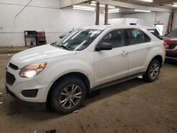 Salvage cars for sale at Ham Lake, MN auction: 2017 Chevrolet Equinox LS