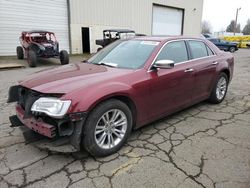 Salvage cars for sale at Woodburn, OR auction: 2016 Chrysler 300C