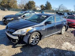 Salvage cars for sale at auction: 2012 Hyundai Azera GLS