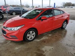 Chevrolet salvage cars for sale: 2018 Chevrolet Cruze LS