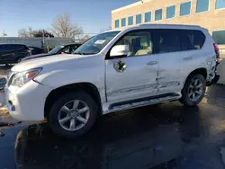 Salvage cars for sale at Littleton, CO auction: 2012 Lexus GX 460 Premium