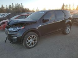 Land Rover Discovery salvage cars for sale: 2016 Land Rover Discovery Sport HSE