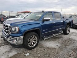 Vehiculos salvage en venta de Copart Cahokia Heights, IL: 2016 GMC Sierra K1500 SLT