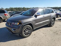 Salvage cars for sale at Harleyville, SC auction: 2017 Jeep Grand Cherokee Limited