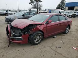 Salvage cars for sale at Woodhaven, MI auction: 2016 Hyundai Sonata SE