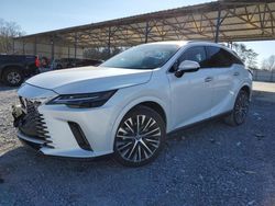 Salvage cars for sale at Cartersville, GA auction: 2024 Lexus RX 350 Base