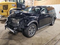 Salvage cars for sale at Anchorage, AK auction: 2018 Nissan Armada SV