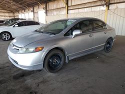 Salvage cars for sale at Phoenix, AZ auction: 2008 Honda Civic LX