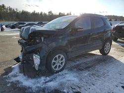 Salvage cars for sale at Windham, ME auction: 2019 Ford Ecosport SE