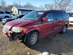 Salvage cars for sale at Wichita, KS auction: 2014 Chrysler Town & Country Touring