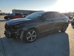 Salvage cars for sale at Wilmer, TX auction: 2015 Ford Fusion SE