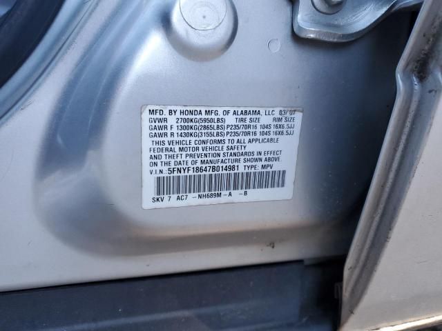 2007 Honda Pilot EXL