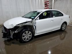 Salvage cars for sale at Central Square, NY auction: 2017 Volkswagen Jetta S