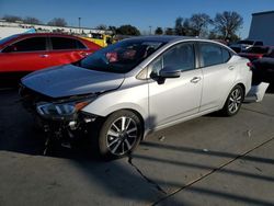 Salvage cars for sale at auction: 2021 Nissan Versa SV