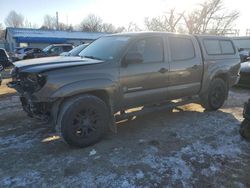 Salvage cars for sale at Wichita, KS auction: 2015 Toyota Tacoma Double Cab Prerunner