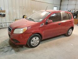 Chevrolet Aveo salvage cars for sale: 2009 Chevrolet Aveo LS