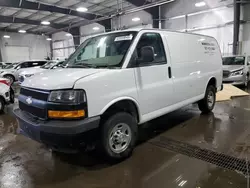 Salvage trucks for sale at Ham Lake, MN auction: 2018 Chevrolet Express G2500