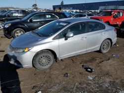 Vehiculos salvage en venta de Copart Woodhaven, MI: 2013 Honda Civic LX