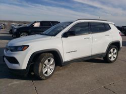 Salvage cars for sale at Grand Prairie, TX auction: 2022 Jeep Compass Latitude