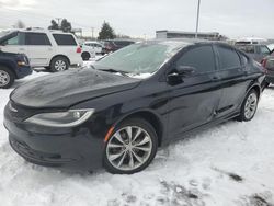 Chrysler salvage cars for sale: 2015 Chrysler 200 S