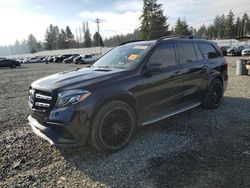 Mercedes-Benz gls-Class Vehiculos salvage en venta: 2017 Mercedes-Benz GLS 63 AMG 4matic