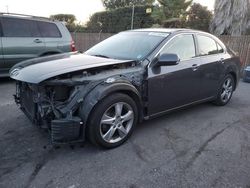 Acura salvage cars for sale: 2012 Acura TSX Tech