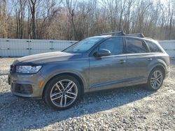 Audi salvage cars for sale: 2018 Audi Q7 Prestige