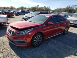 Salvage cars for sale at Riverview, FL auction: 2017 Hyundai Sonata Sport