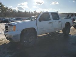 Salvage trucks for sale at Windham, ME auction: 2013 GMC Sierra K1500 SLE