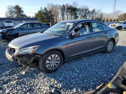 Salvage cars for sale at Mebane, NC auction: 2012 Honda Accord LX