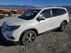 Salvage cars for sale from Copart Mentone, CA: 2018 Honda Pilot EX