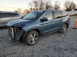 Salvage cars for sale at Gastonia, NC auction: 2016 Honda Pilot EXL