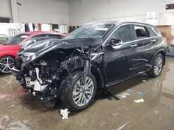 Salvage cars for sale at Elgin, IL auction: 2024 Infiniti QX50 Luxe