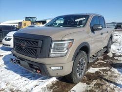 Salvage cars for sale at Brighton, CO auction: 2020 Nissan Titan SV