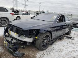 Salvage cars for sale at Elgin, IL auction: 2019 Mercedes-Benz S 63 AMG 4matic