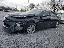 Salvage vehicles for parts for sale at auction: 2020 Chevrolet Malibu LT