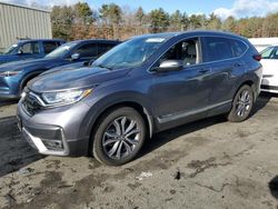 Salvage cars for sale at Exeter, RI auction: 2022 Honda CR-V Touring