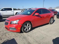 Chevrolet salvage cars for sale: 2015 Chevrolet Cruze LT