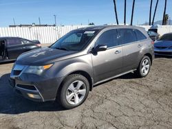 Salvage cars for sale at Van Nuys, CA auction: 2012 Acura MDX Technology