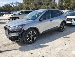 Salvage cars for sale at Ocala, FL auction: 2022 Ford Escape SE