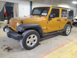 Jeep salvage cars for sale: 2014 Jeep Wrangler Unlimited Sahara